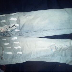 PURP Men's Slim Jeans - Light Blue